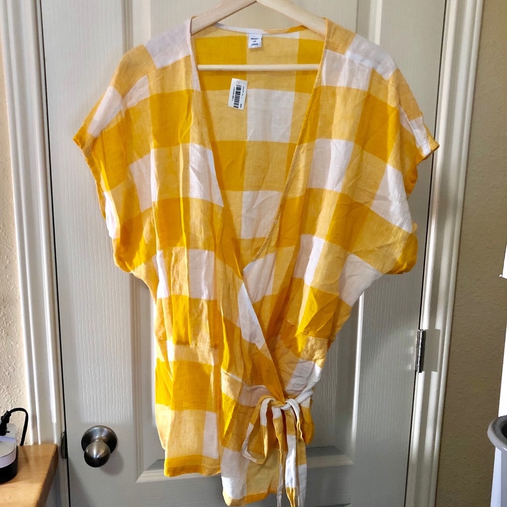 Old Navy Wrap Blouse